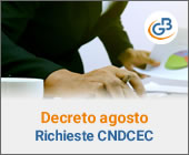 Decreto Agosto: quali sono le richieste del CNDCEC?